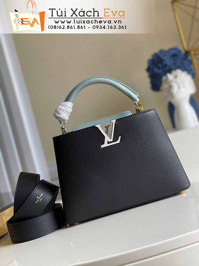 Túi Xách LV Capucines Bag Siêu Cấp Màu Đen Đẹp M57518.
