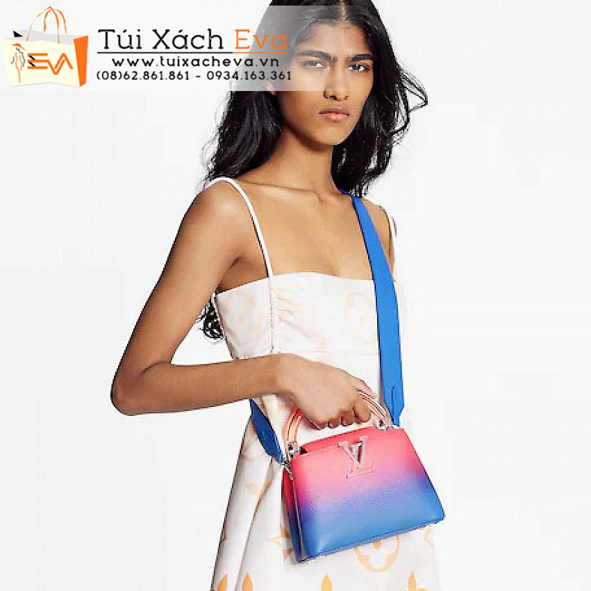 Túi Xách LV Capucines Bag Siêu Cấp Màu Đỏ Phối Đẹp.