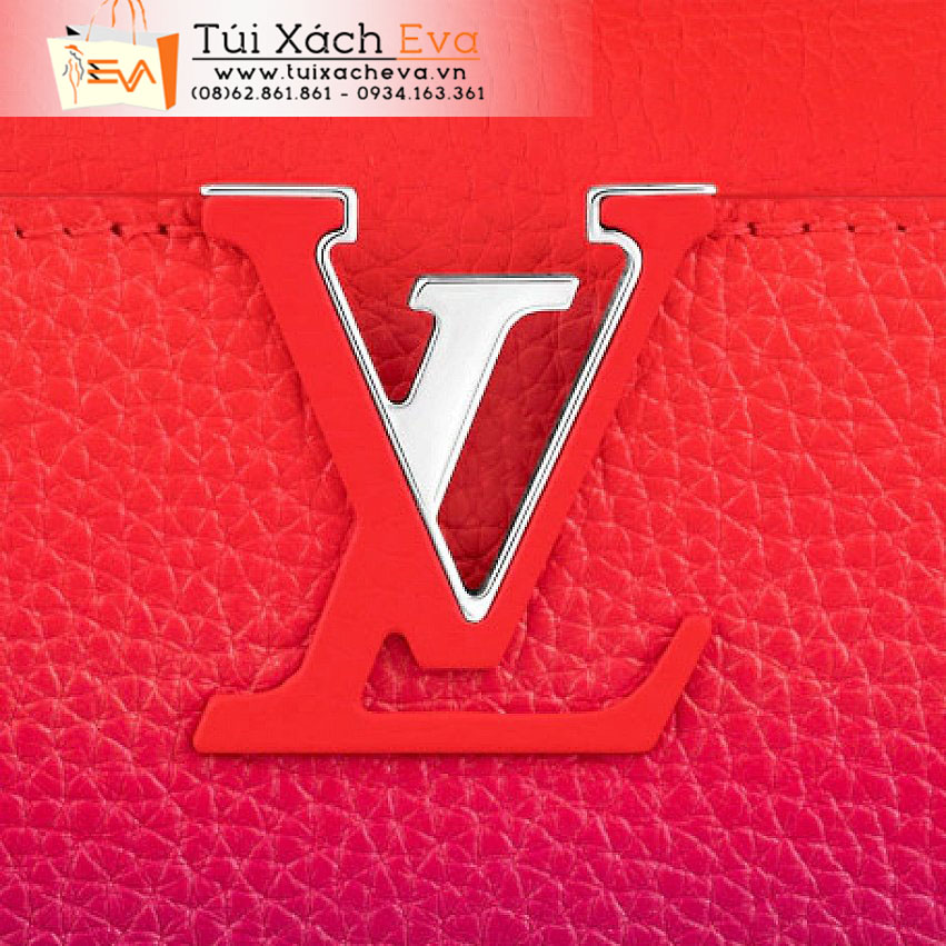 Túi Xách LV Capucines Bag Siêu Cấp Màu Đỏ Phối Đẹp.