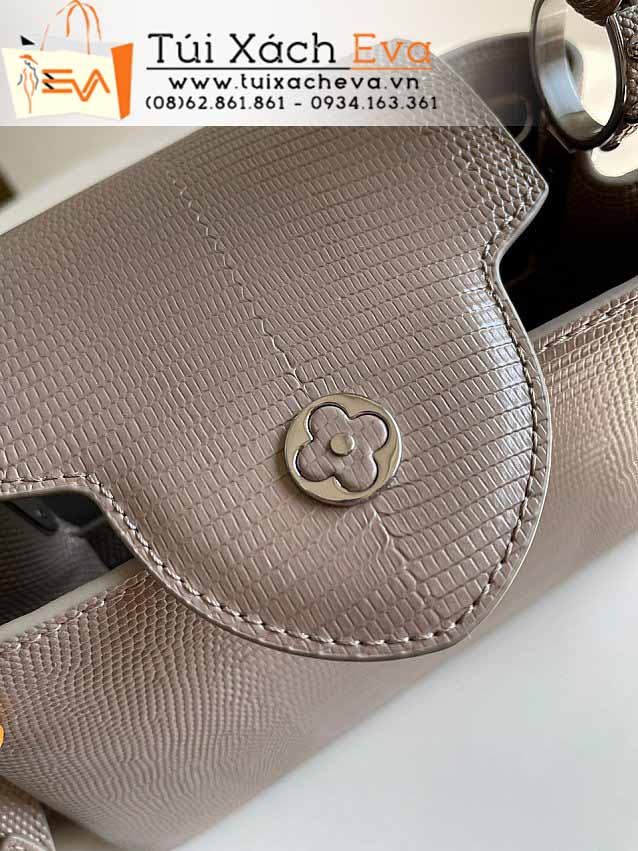 Túi Xách LV Capucines BB Bag Siêu Cấp Màu Nâu Đẹp M98093.