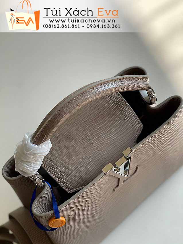 Túi Xách LV Capucines BB Bag Siêu Cấp Màu Nâu Đẹp M98093.
