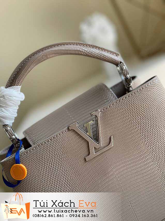 Túi Xách LV Capucines BB Bag Siêu Cấp Màu Nâu Đẹp M98093.
