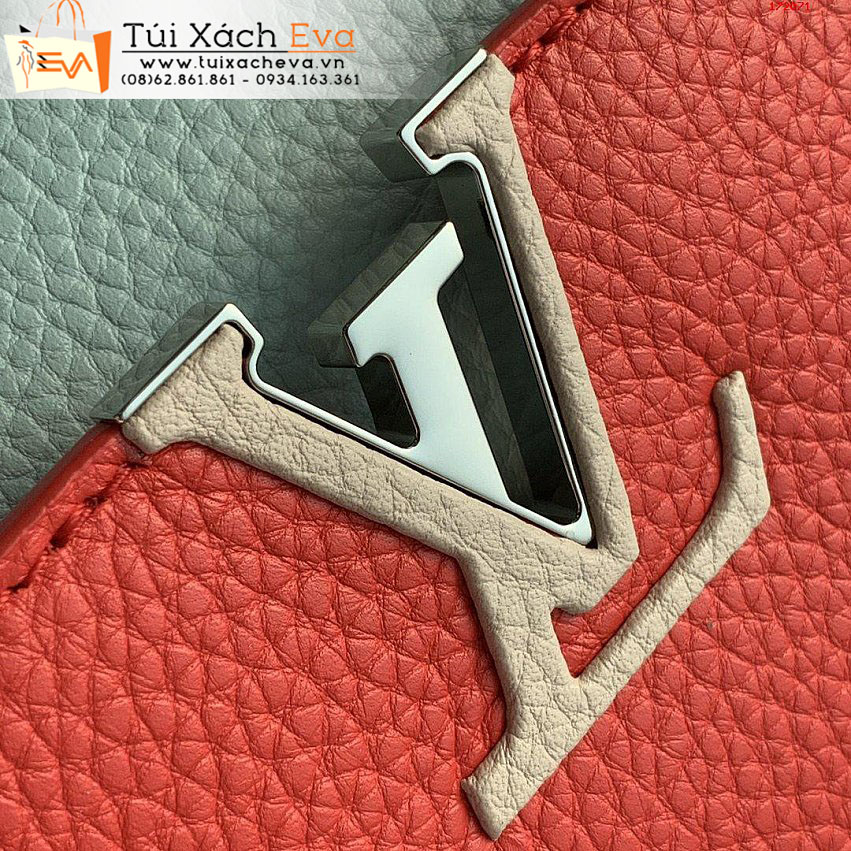 Túi Xách LV Capucines Mini Bag Siêu Cấp Màu Cam Đẹp M57519.