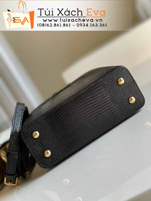 Túi Xách LV Capucines Mini Bag Siêu Cấp Màu Đen Đẹp M98093.