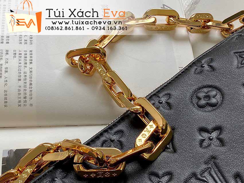 Túi Xách LV Coussin Bag Siêu Cấp Màu Đen Đẹp M57790.