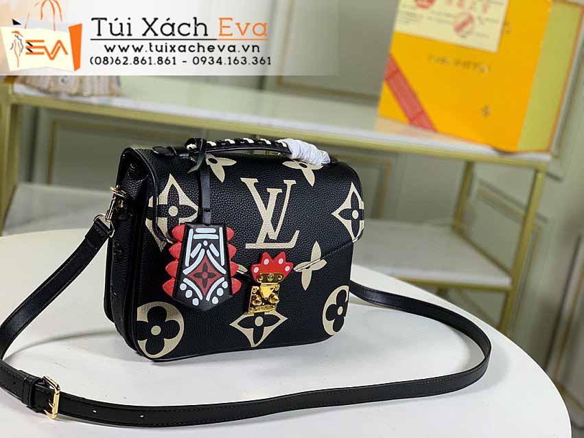 Túi Xách LV Crafty Pochette Metis Bag Siêu Cấp Màu Đen Đẹp M45385