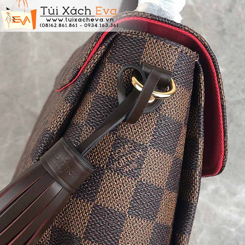 Túi Xách LV Croisette Bag Siêu Vip Màu Nâu Đẹp M41581.