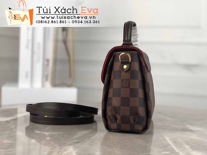 Túi Xách LV Croisette Bag Siêu Vip Màu Nâu Đẹp M41581.