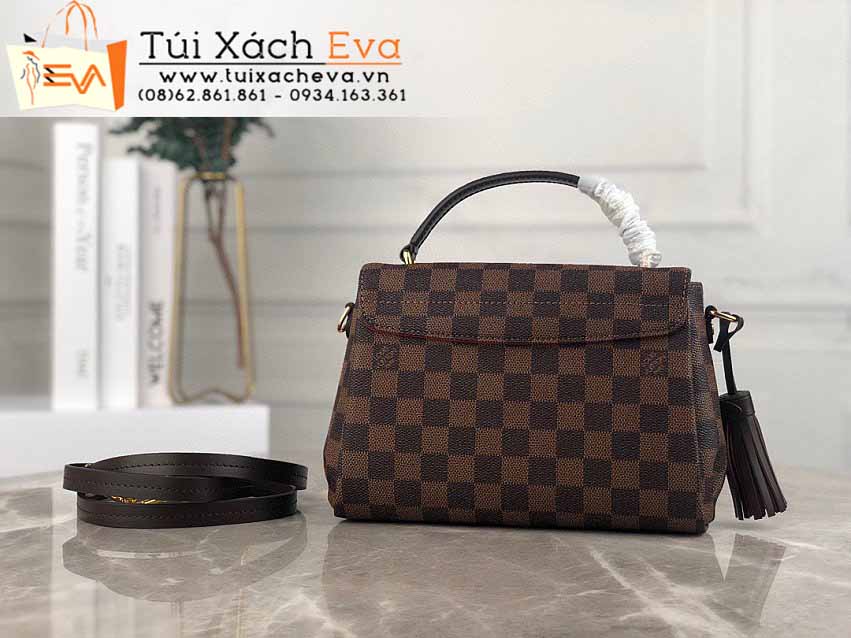 Túi Xách LV Croisette Bag Siêu Vip Màu Nâu Đẹp M41581.