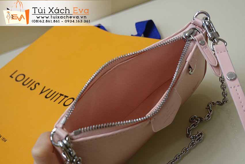 Túi Xách LV Easy Pouch On Strap Bag Siêu Vip Màu Hồng Đẹp M80471.