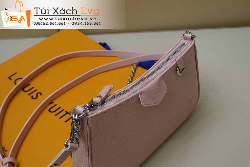 Túi Xách LV Easy Pouch On Strap Bag Siêu Vip Màu Hồng Đẹp M80471.