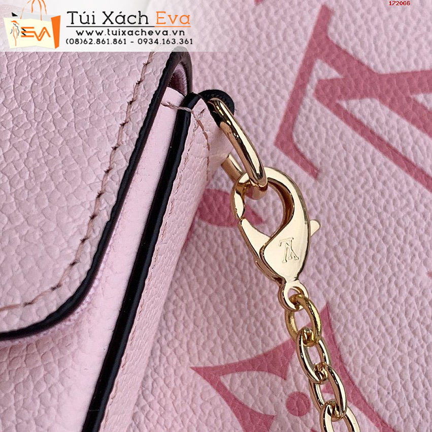 Túi Xách LV Felicie Pochette Bag Siêu Cấp Màu Hồng Đẹp M80498.