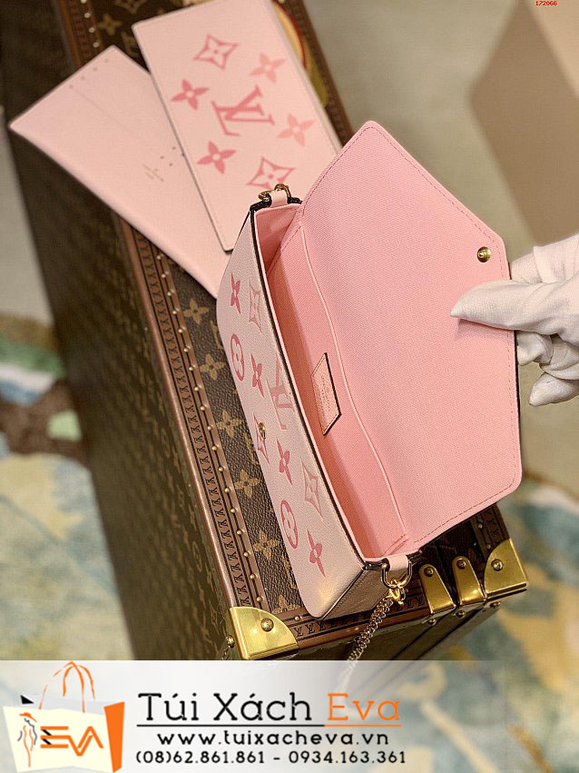 Túi Xách LV Felicie Pochette Bag Siêu Cấp Màu Hồng Đẹp M80498.