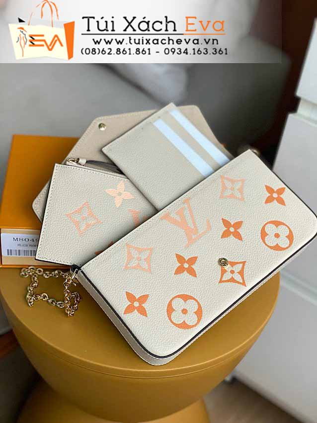 Túi Xách LV Felicie Pochette Bag Siêu Cấp Màu Trắng Đẹp M80498.