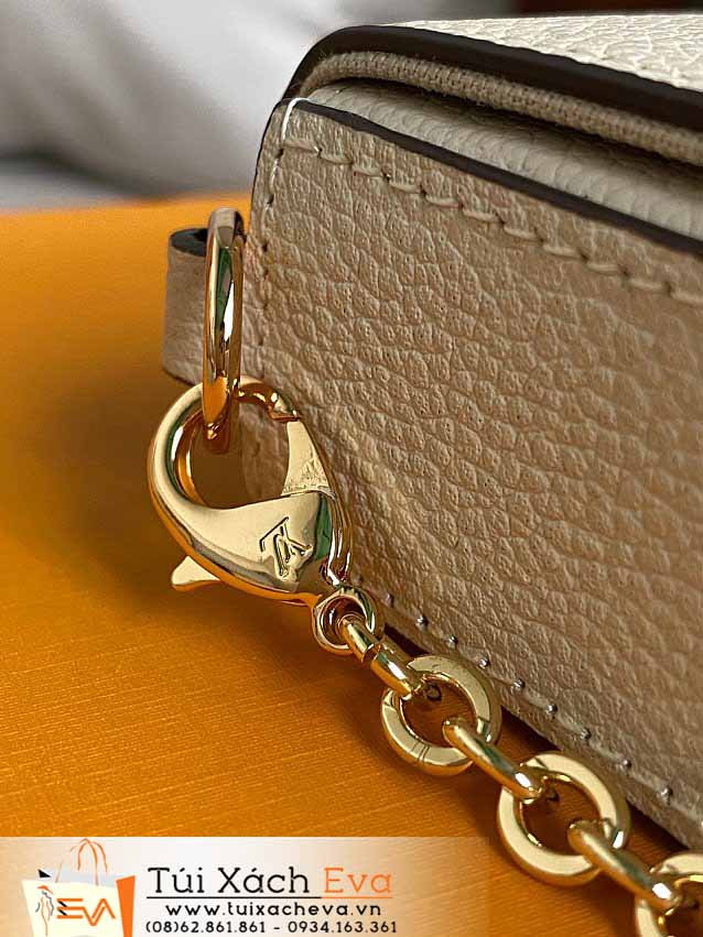 Túi Xách LV Felicie Pochette Bag Siêu Cấp Màu Trắng Đẹp M80498.