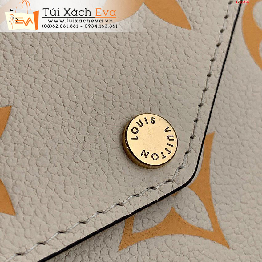 Túi Xách LV Felicie Pochette Bag Siêu Cấp Màu Vàng Đẹp M80498.