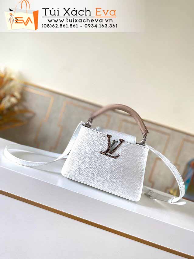 Túi Xách LV Handbag Shoulder Bag Siêu Cấp Màu Trắng Đẹp M94048.