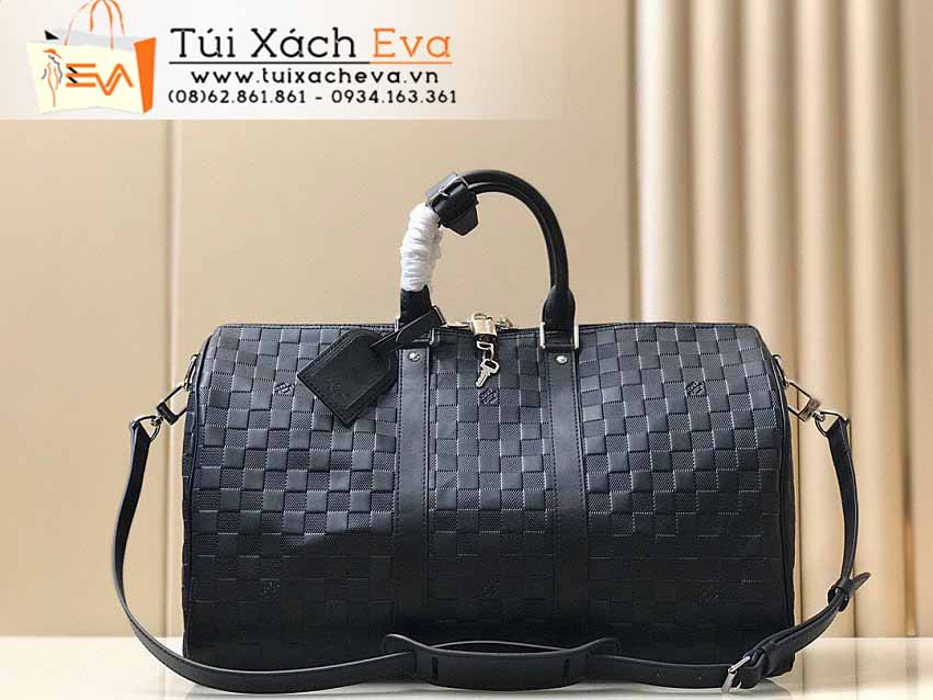 Túi Xách LV Keepall 45 Bag Siêu Cấp Màu Đen Đẹp M41145.