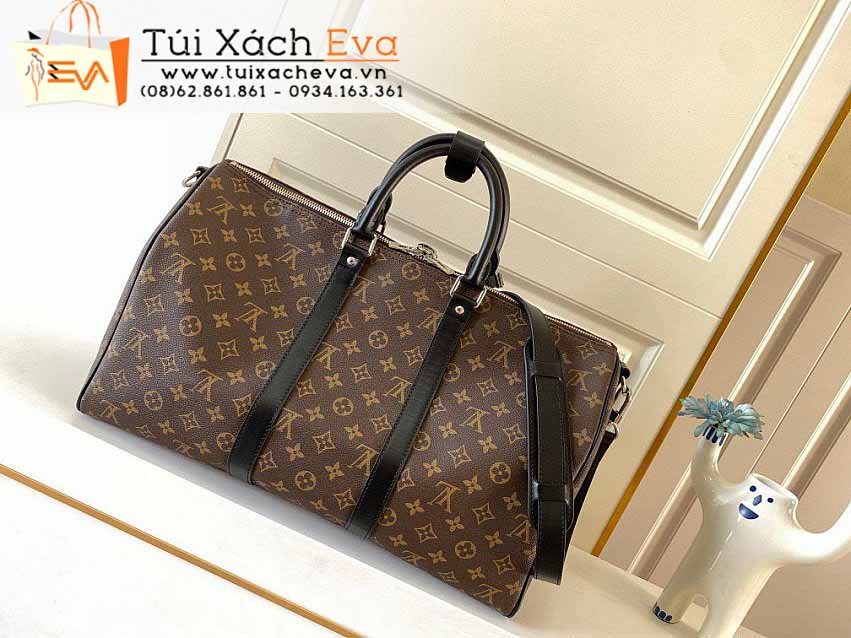 Túi Xách LV Keepall Bandouliere Bag Siêu Cấp Màu Nâu Đẹp M56711.