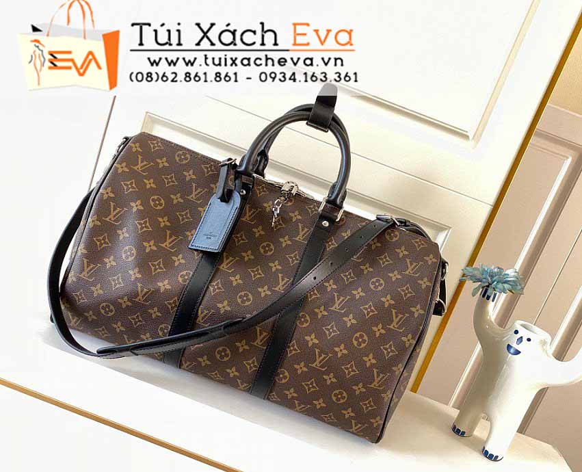 Túi Xách LV Keepall Bandouliere Bag Siêu Cấp Màu Nâu Đẹp M56711.