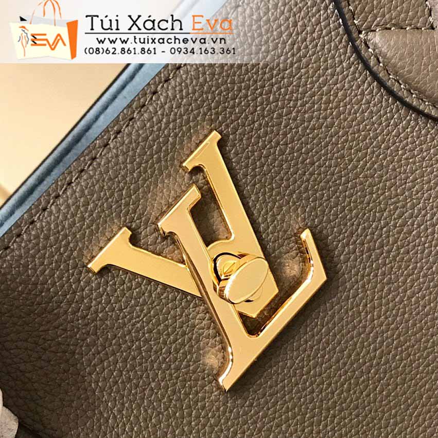 Túi Xách LV Lockme Bag Siêu Cấp Màu Nâu Đẹp M57345.