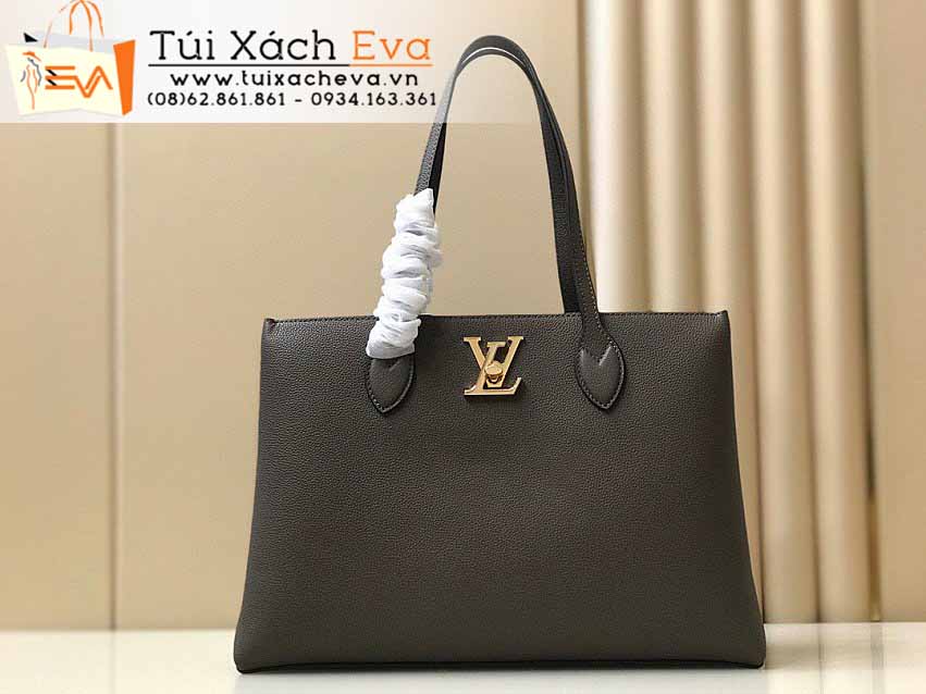 Túi Xách LV Lockme Bag Siêu Cấp Màu Nâu Đẹp M57345.