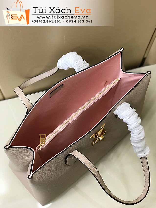 Túi Xách LV Lockme Bag Siêu Vip Màu Nâu Đẹp M57345.