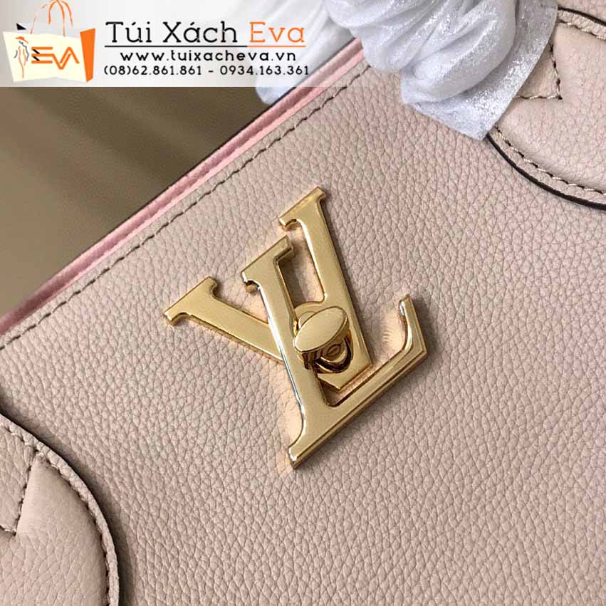Túi Xách LV Lockme Bag Siêu Vip Màu Nâu Đẹp M57345.