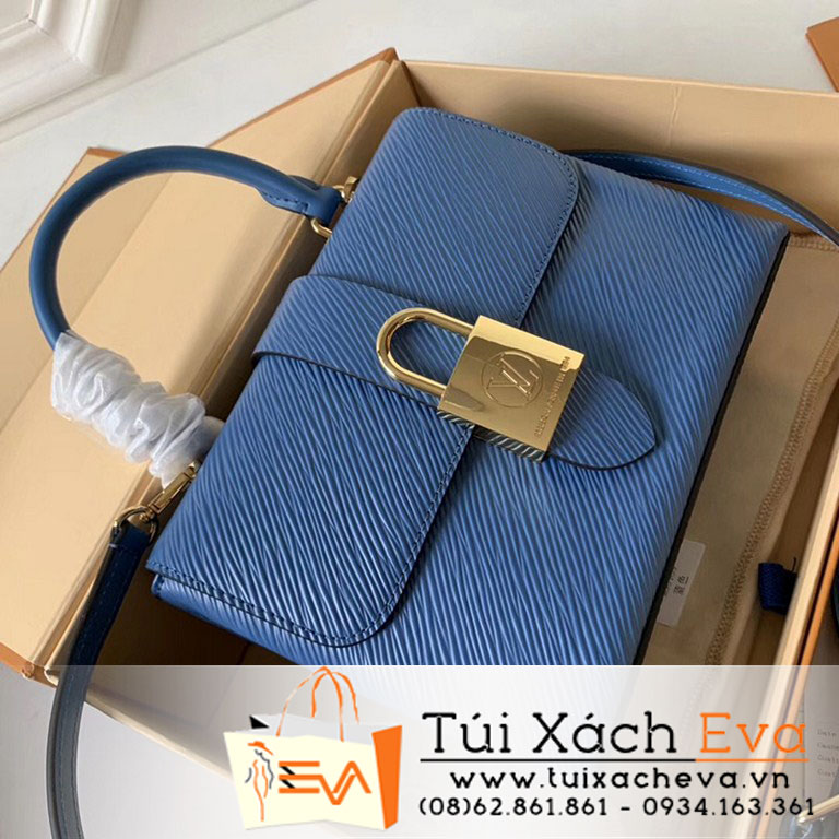 Túi Xách Lv Locky Bb Siêu Cấp Màu Xanh Dương Tăm M52879