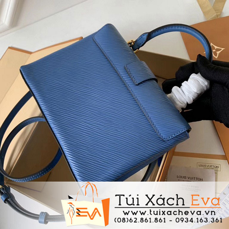 Túi Xách Lv Locky Bb Siêu Cấp Màu Xanh Dương Tăm M52879