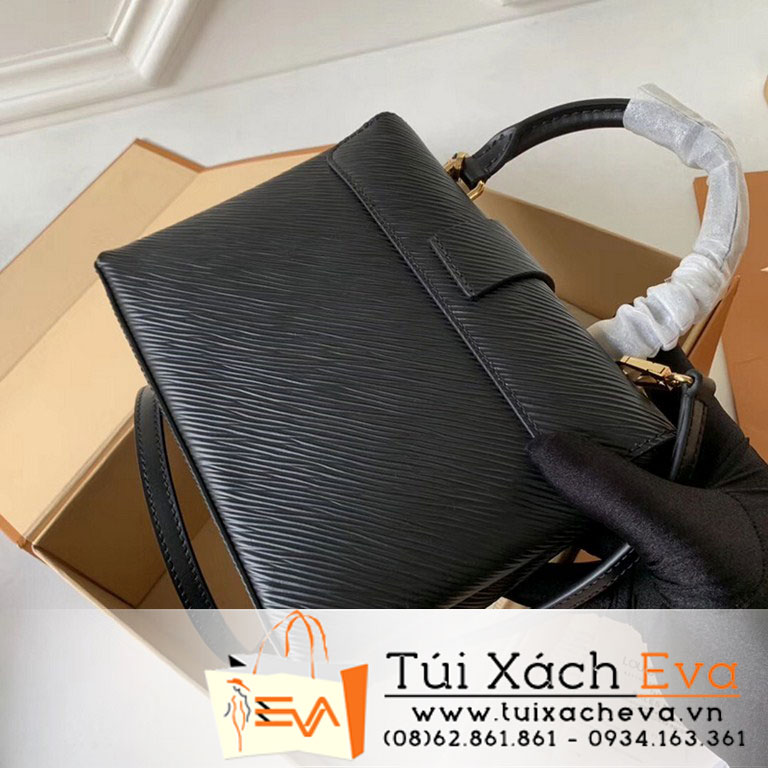 Túi Xách Lv Locky Bb Siêu Cấp Màu Đen Tăm M52879