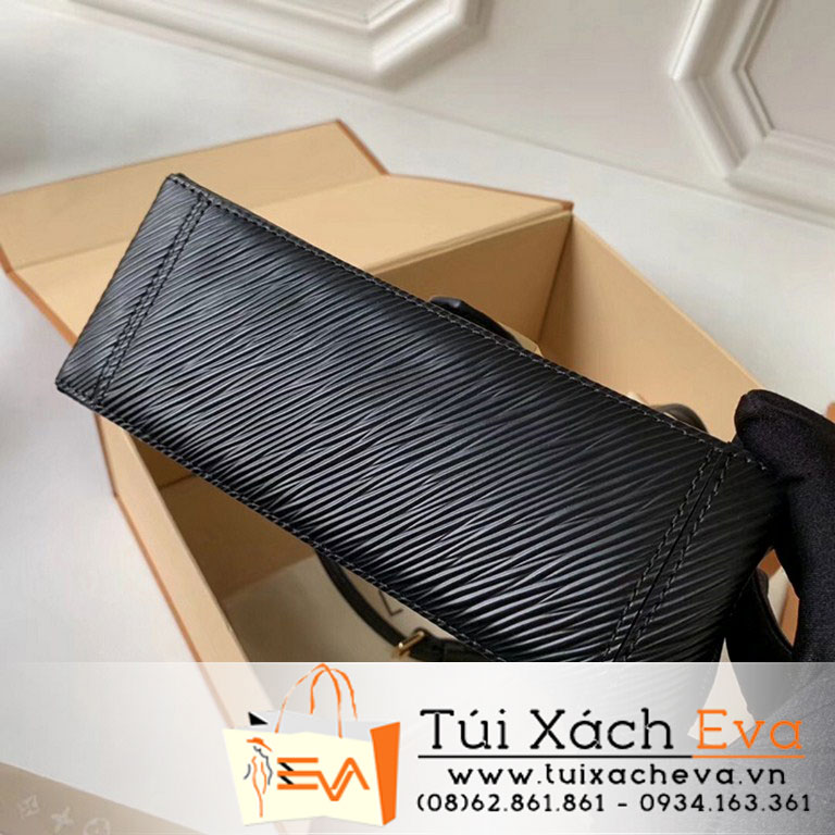 Túi Xách Lv Locky Bb Siêu Cấp Màu Đen Tăm M52879