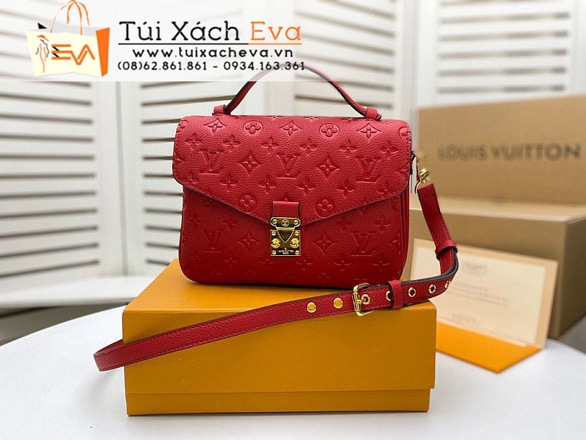 Túi Xách LV Metis Bag Siêu Cấp Màu Đỏ Đẹp M40780.