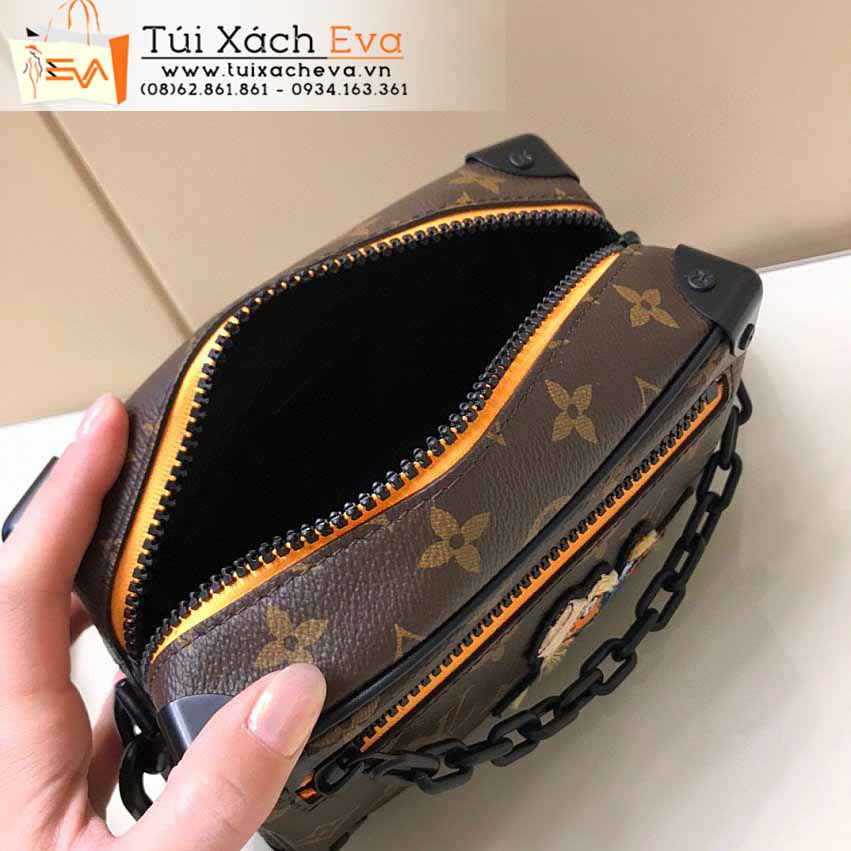 Túi Xách LV Mini Soft Trunk Bag Siêu Cấp Màu Nâu Đẹp M80159.