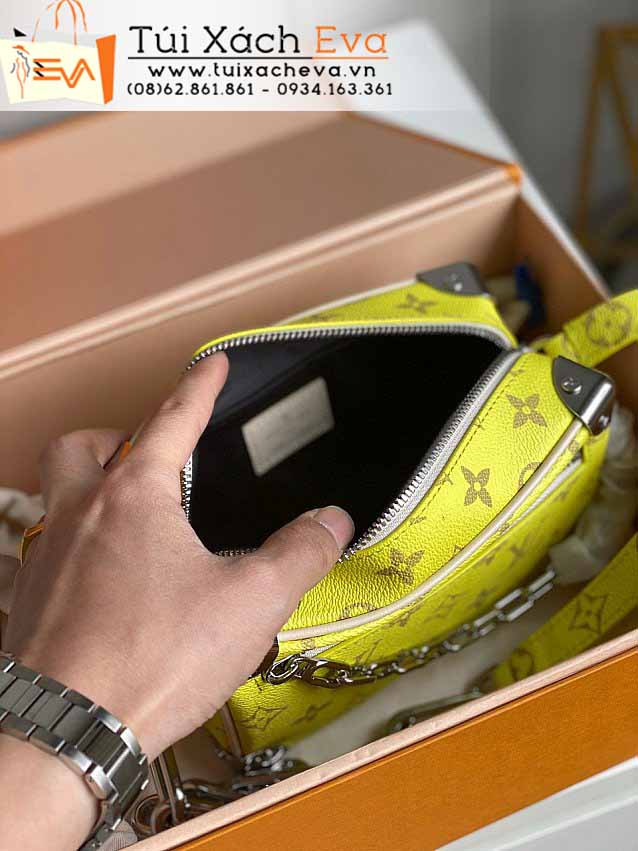 Túi Xách LV Mini Soft Trunk Bag Siêu Cấp Màu Vàng Đẹp M44480.