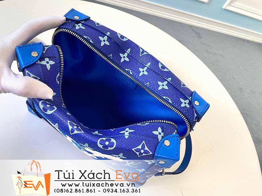 Túi Xách LV Mini Soft Trunk Bag Siêu Cấp Màu Xanh Đẹp M45433.