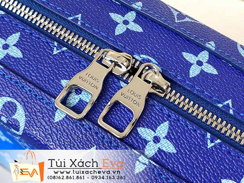 Túi Xách LV Mini Soft Trunk Bag Siêu Cấp Màu Xanh Đẹp M45433.