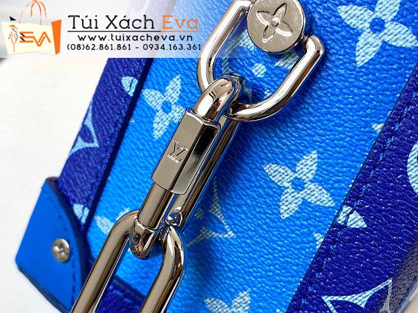 Túi Xách LV Mini Soft Trunk Bag Siêu Cấp Màu Xanh Đẹp M45433.
