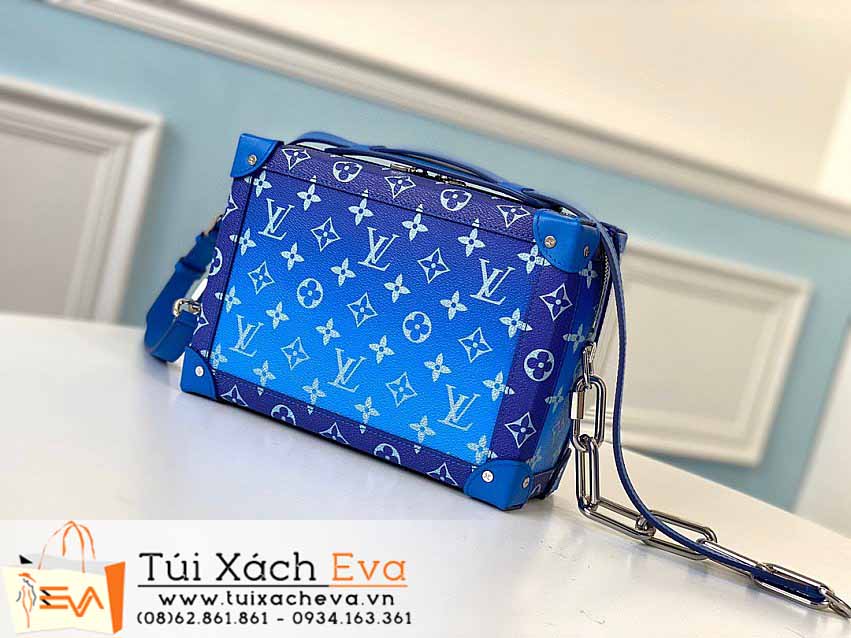 Túi Xách LV Mini Soft Trunk Bag Siêu Cấp Màu Xanh Đẹp M45433.