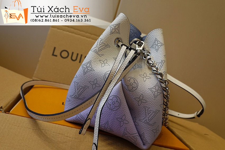 Túi Xách LV Monogram Bag Siêu Vip Màu Tím Phối Kem Đẹp M57068.