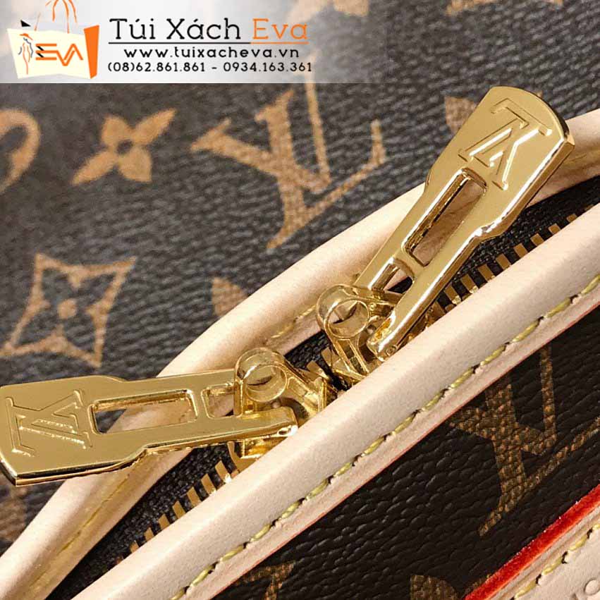 Túi Xách LV Monogram Canvas Dog Bag Siêu Cấp Màu Nâu Đẹp M42024.
