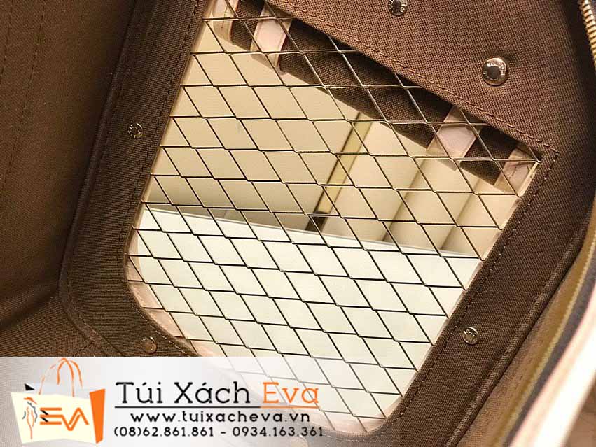 Túi Xách LV Monogram Canvas Dog Bag Siêu Cấp Màu Nâu Đẹp M42024.