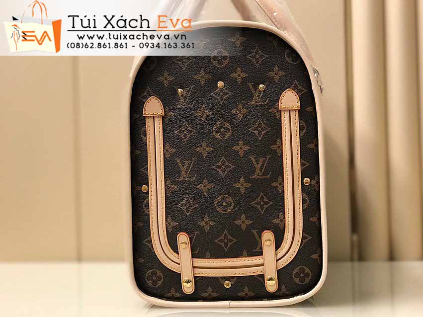 Túi Xách LV Monogram Canvas Dog Bag Siêu Cấp Màu Nâu Đẹp M42024.