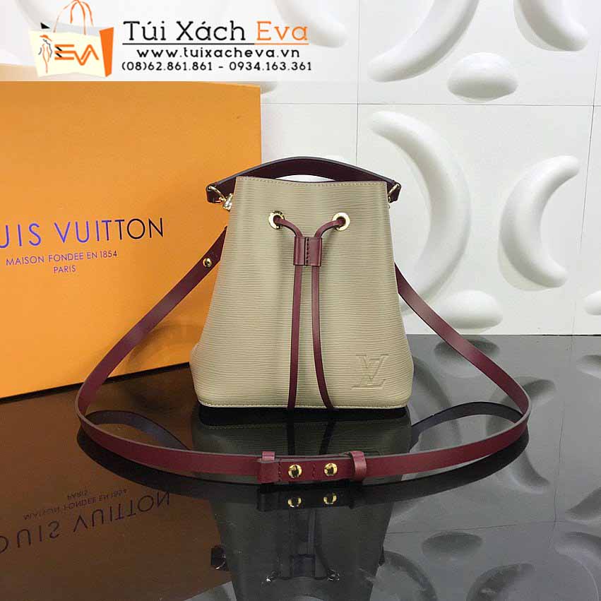 Túi Xách LV Neonoe Bb Bag Siêu Cấp Màu Kem Đẹp M52853.