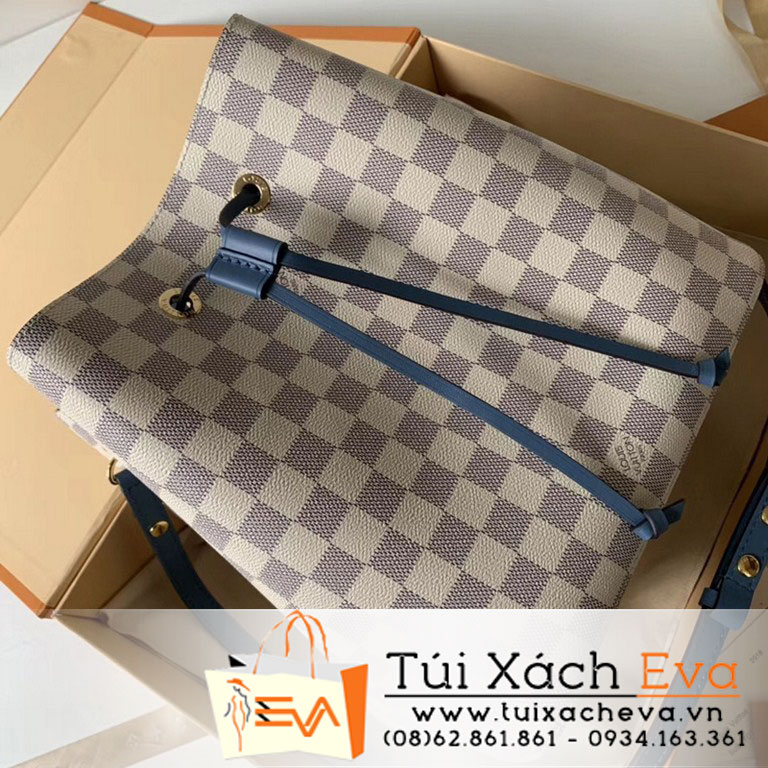 Túi Xách Lv Neonoe Siêu Cấp Màu Xanh Dương N40153