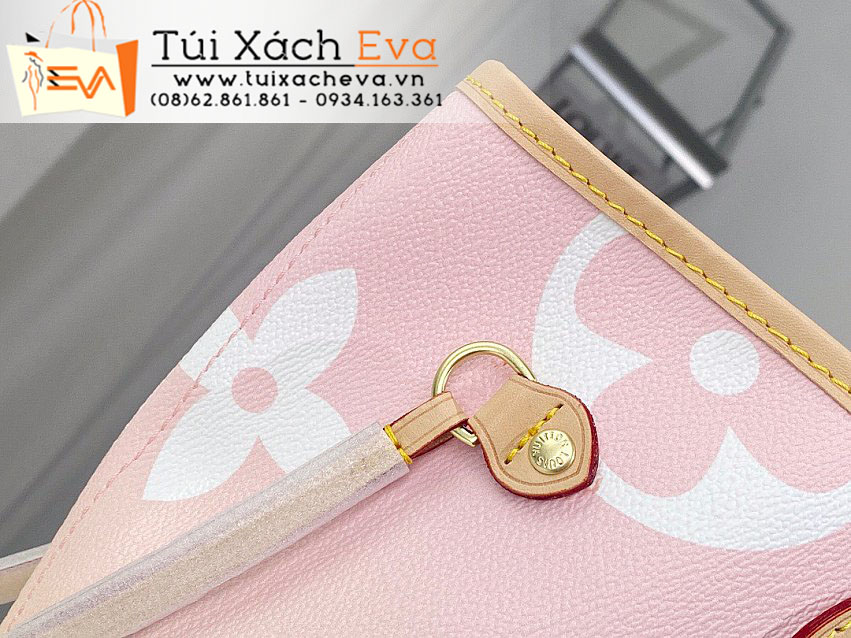 Túi Xách LV Neverfull Bag Siêu Cấp Màu Hồng Đẹp M41605.