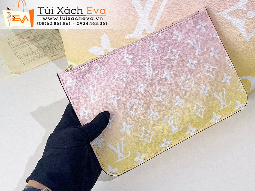Túi Xách LV Neverfull Bag Siêu Cấp Màu Hồng Đẹp M41605.