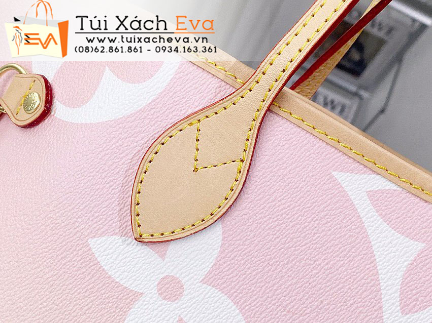 Túi Xách LV Neverfull Bag Siêu Cấp Màu Hồng Đẹp M41605.