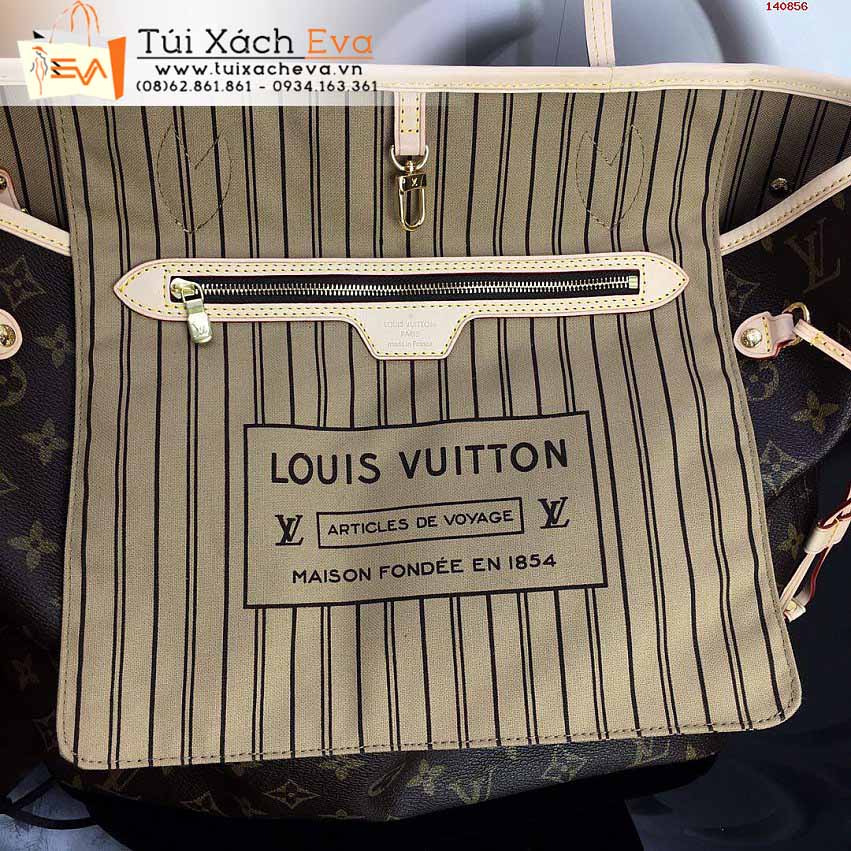 Túi Xách LV Neverfull Bag Siêu Cấp Màu Nâu Đẹp M40995.