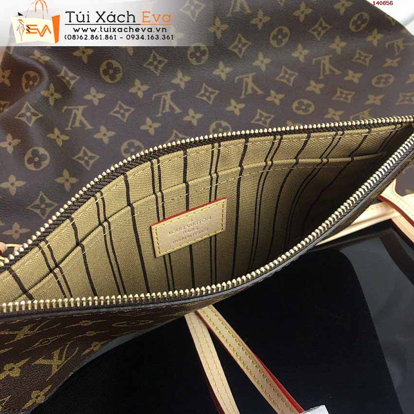 Túi Xách LV Neverfull Bag Siêu Cấp Màu Nâu Đẹp M40995.